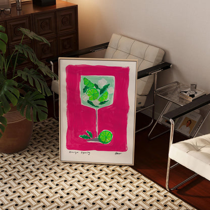 Hugo Spritz Art Print