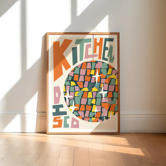 Kitchen Disco Art Print