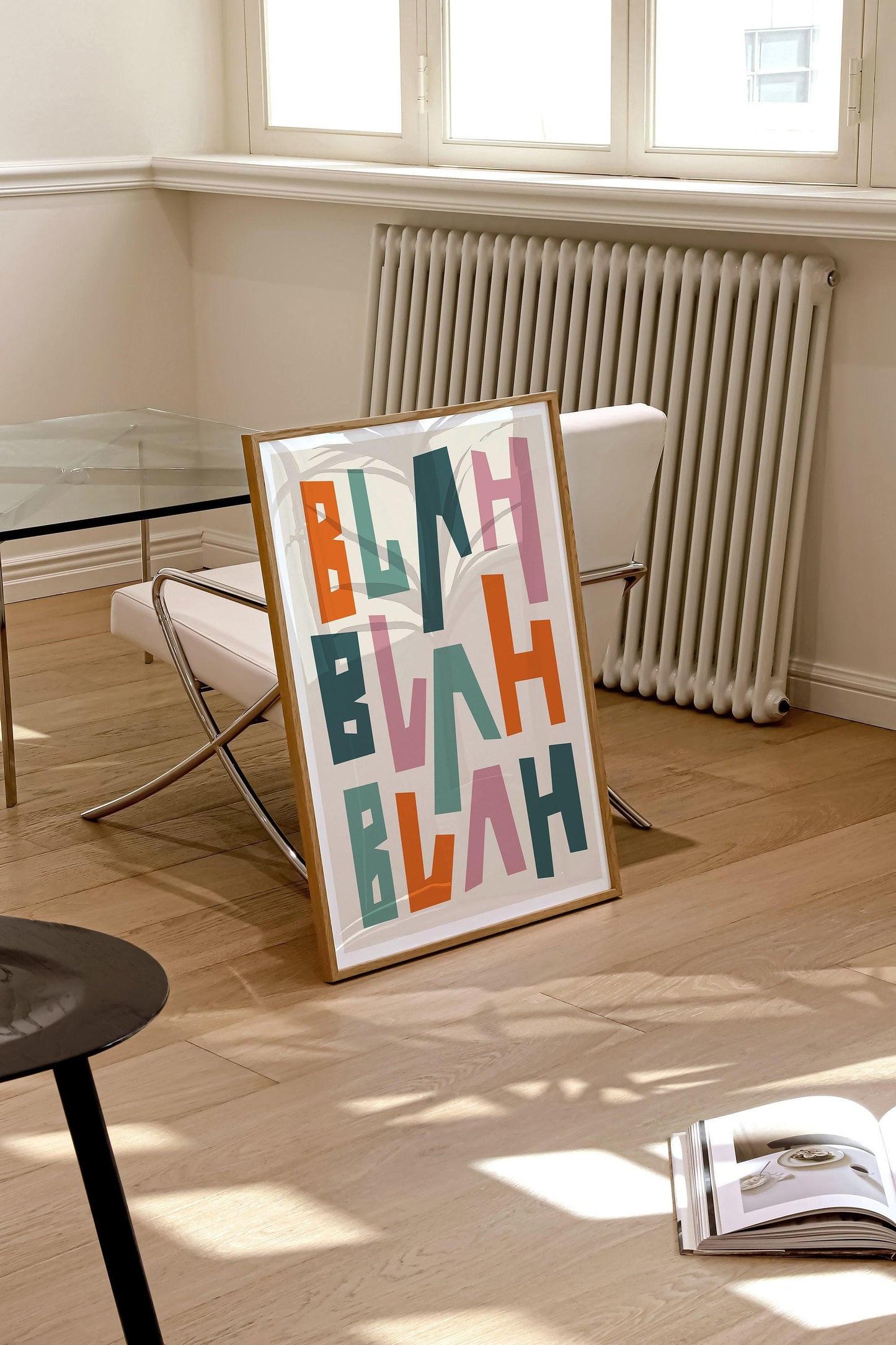 Blah Blah Blah Art Print