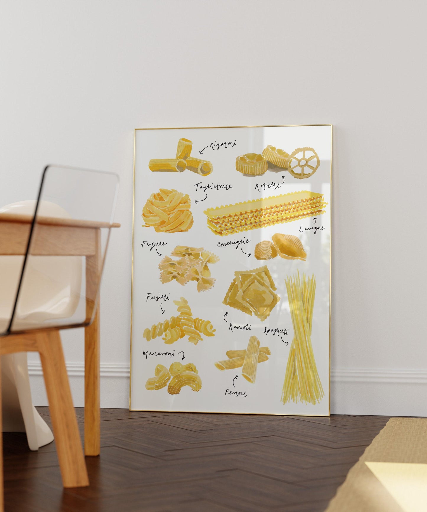 Pasta Art Print