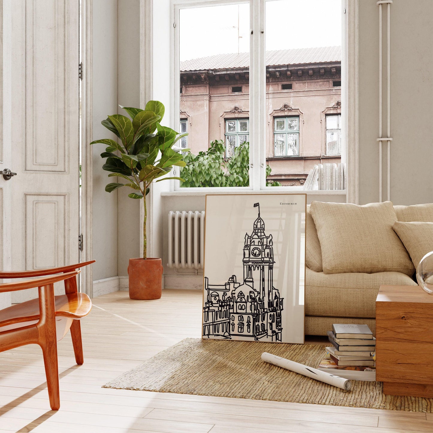 Edinburgh Art Print