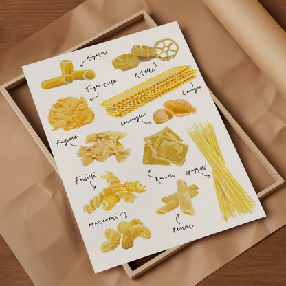 Pasta Art Print