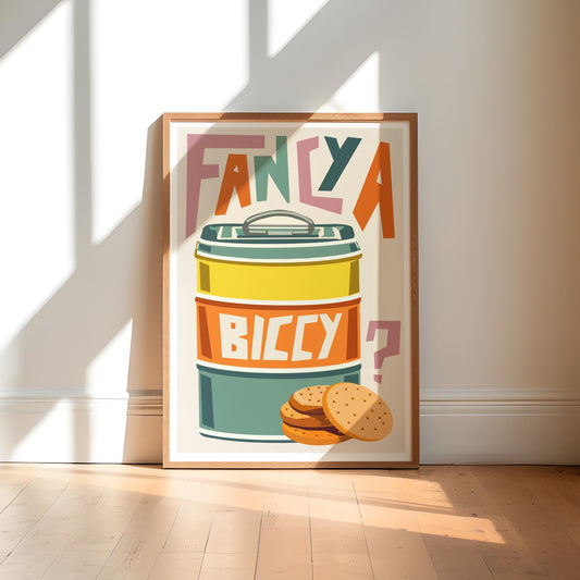 Biscuit Art Print