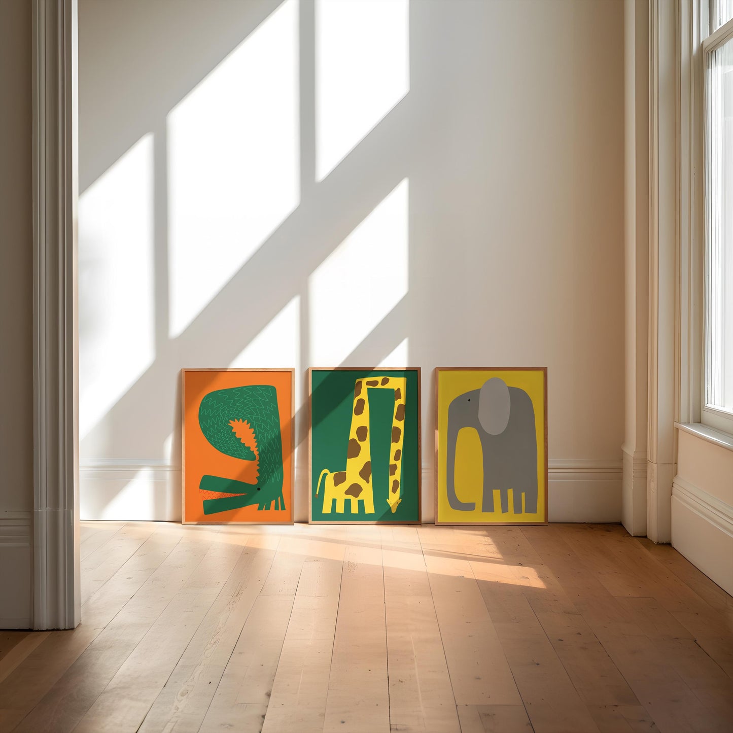Childrens Wall Art Set of 3