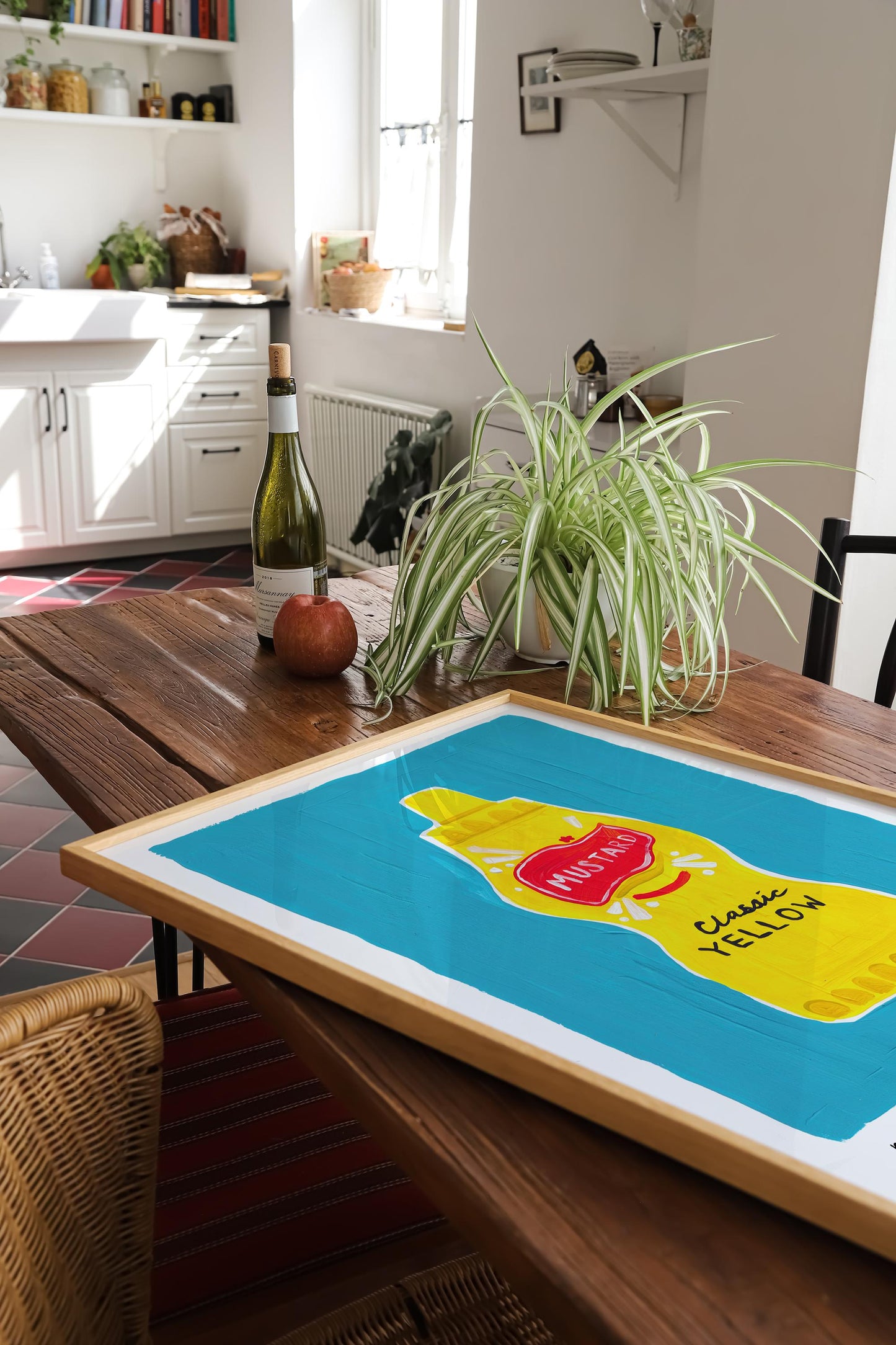 Mustard Wall Art
