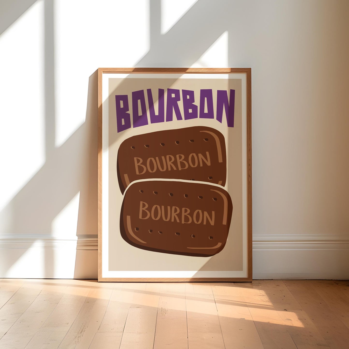 Bourbon biscuit Art Print