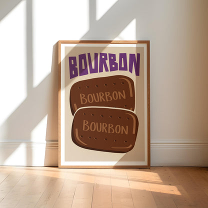 Bourbon biscuit Art Print