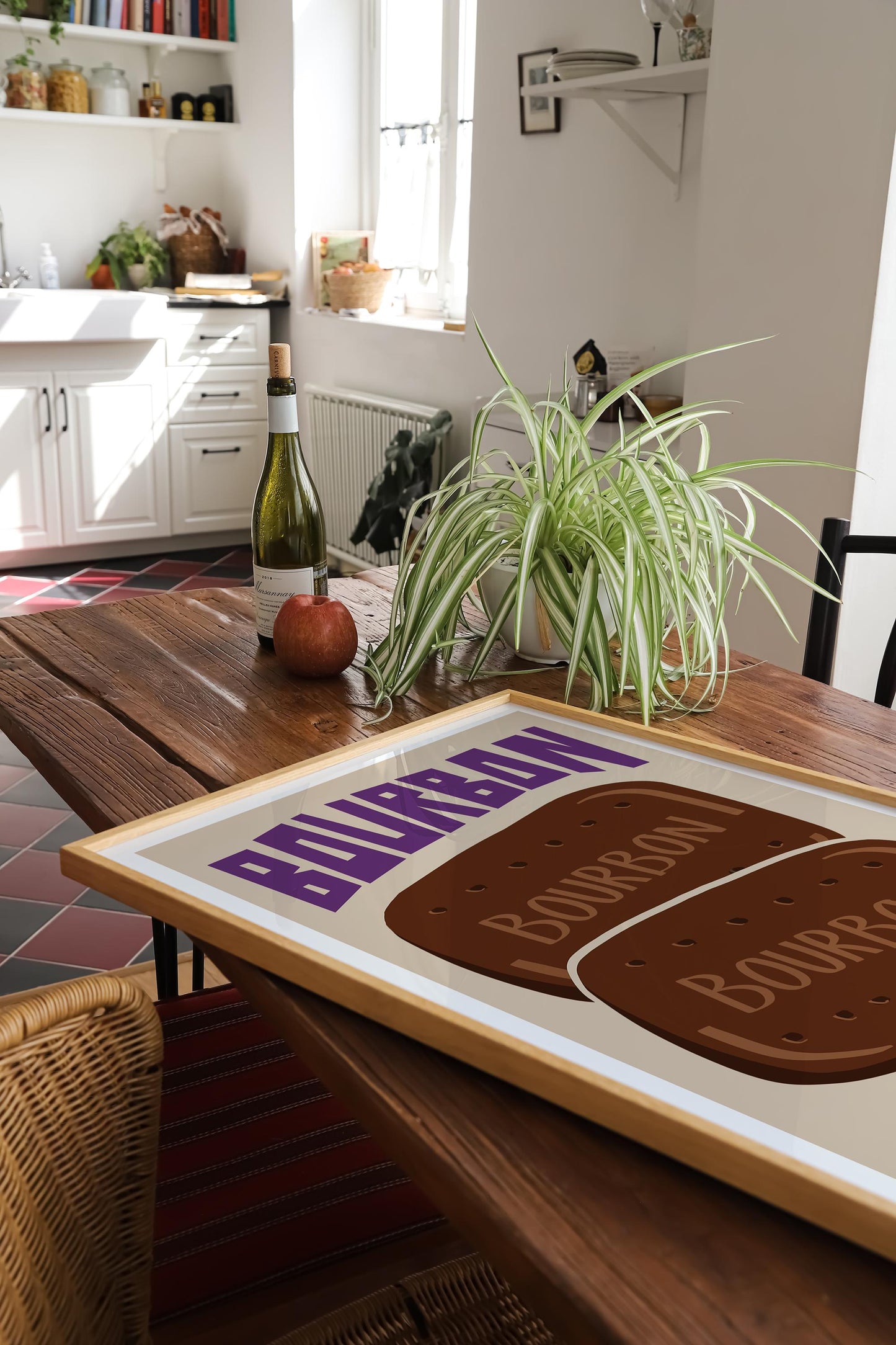 Bourbon biscuit Art Print