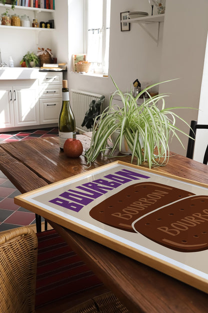 Bourbon biscuit Art Print
