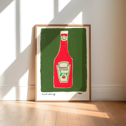Ketchup Wall Art