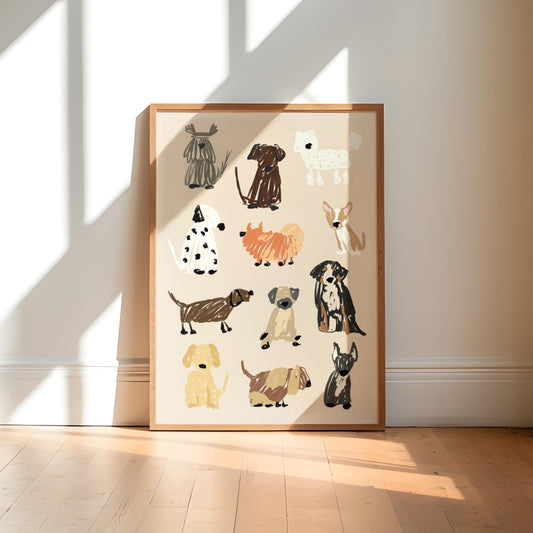 Dog Art Print