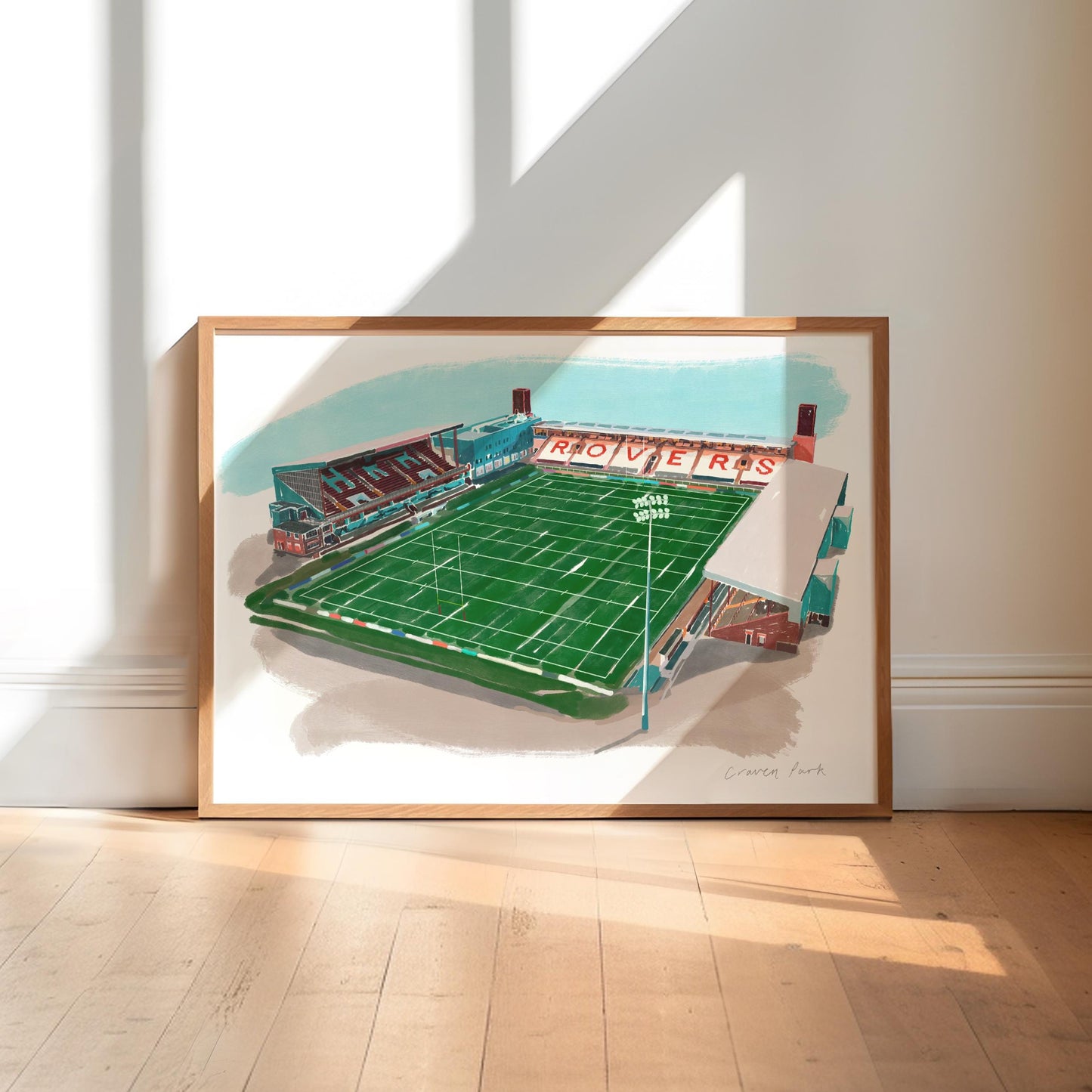 Craven Park Stadium Art Print