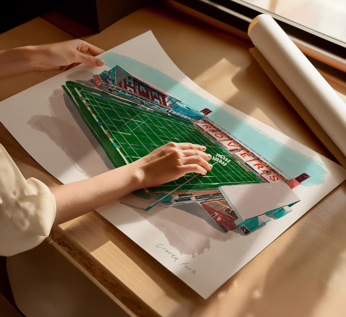 Craven Park Stadium Art Print