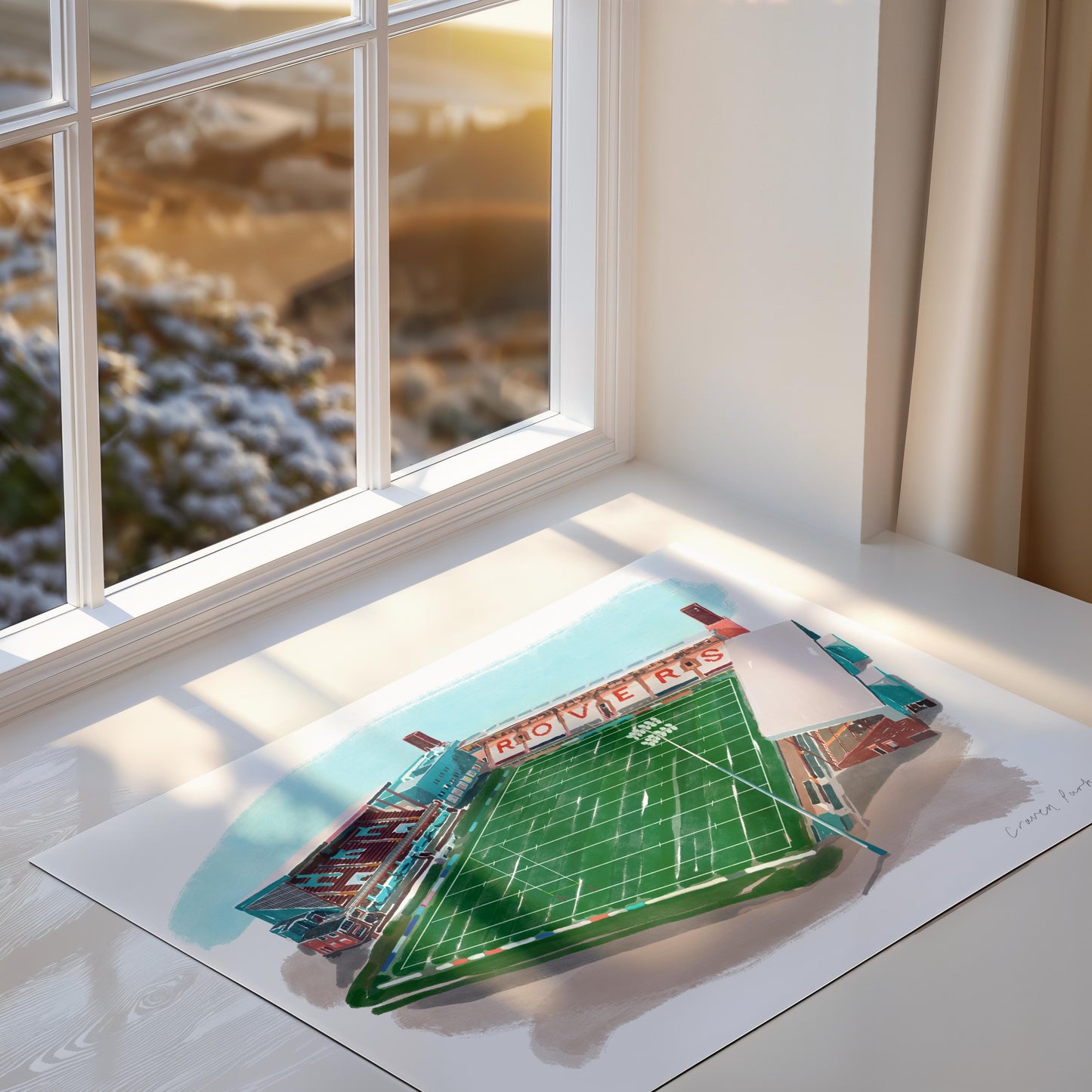 Craven Park Stadium Art Print