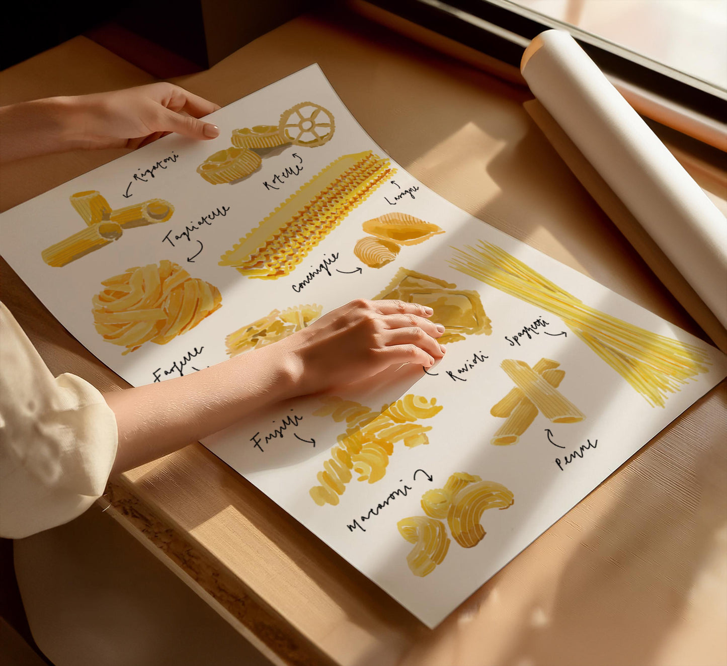 Pasta Art Print