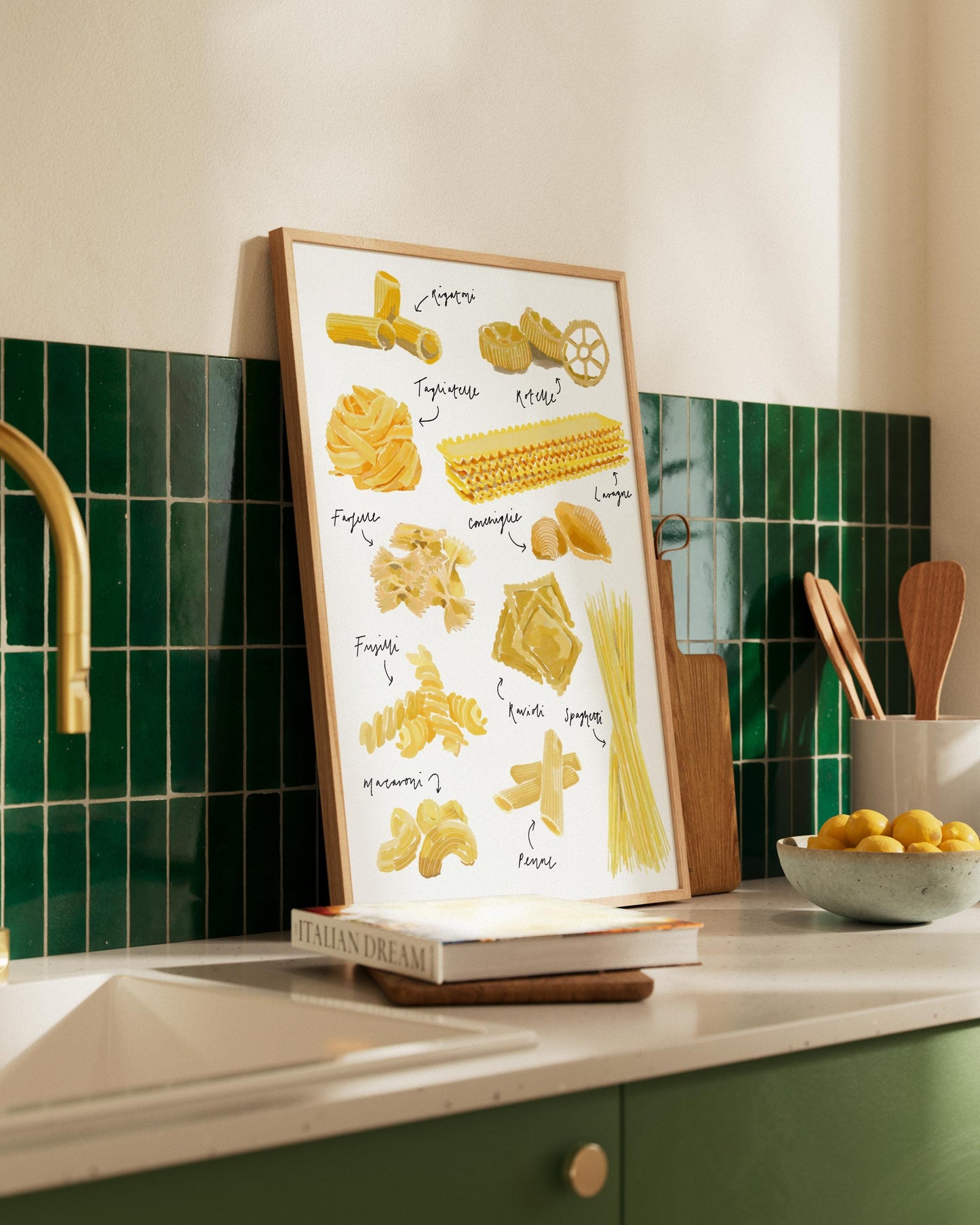 Pasta Art Print