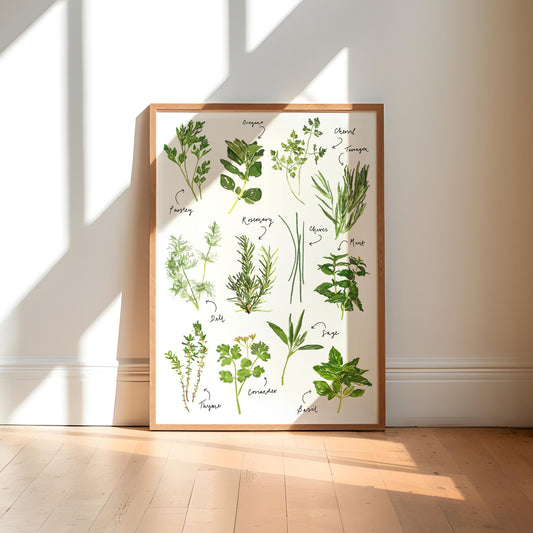 Herbs Wall Art