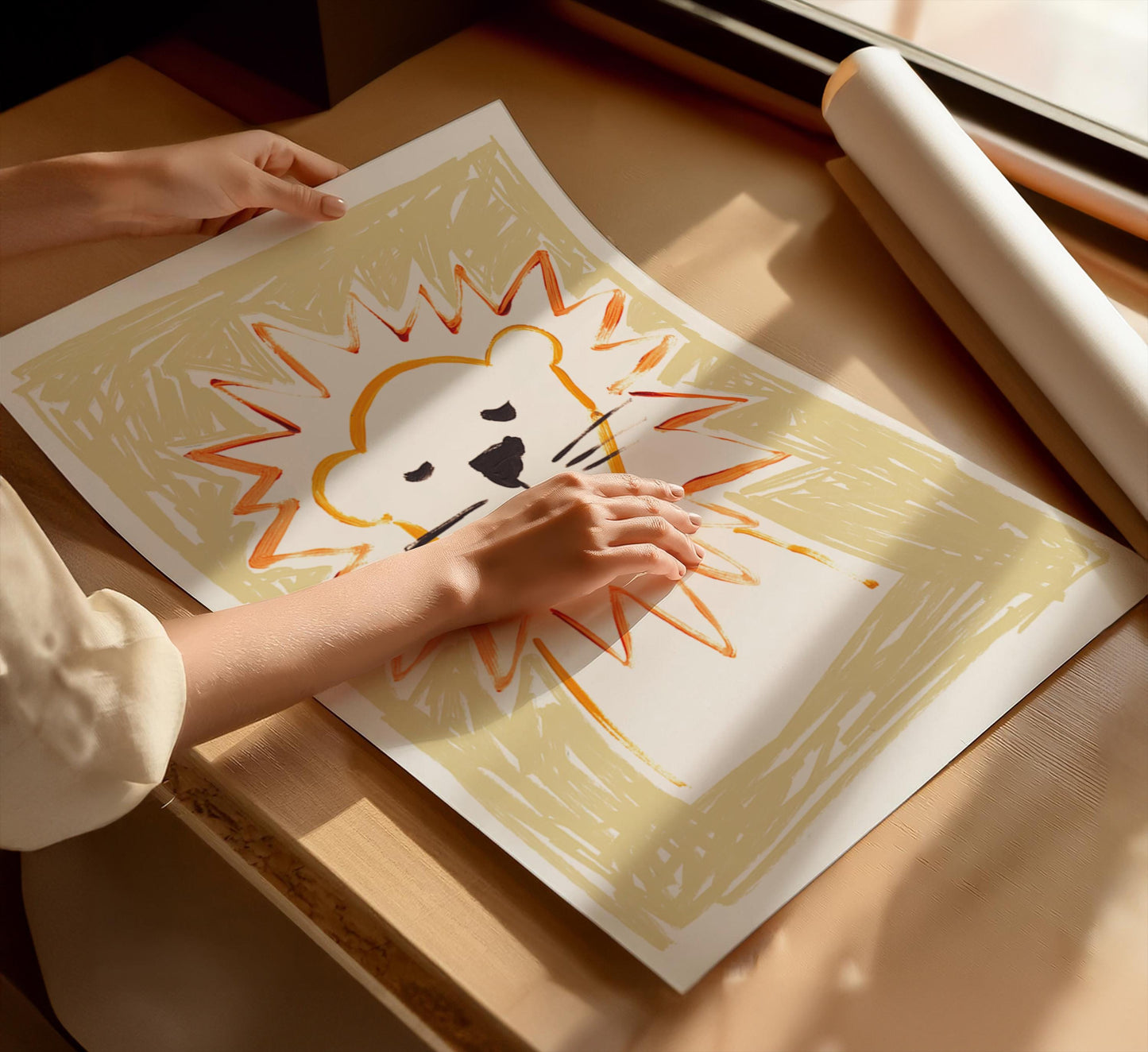 Lion Art Print