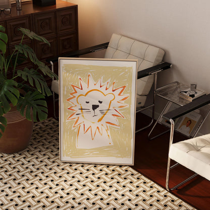 Lion Art Print