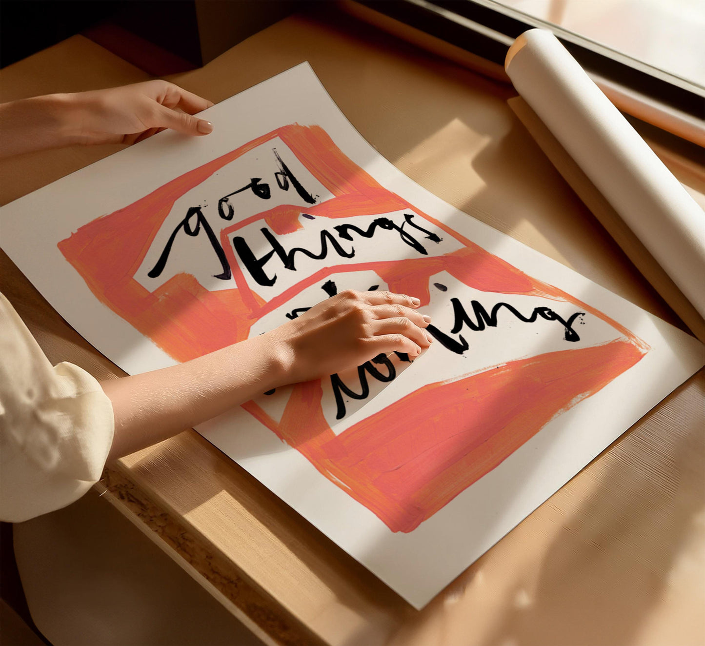 Good Things Are Coming Print