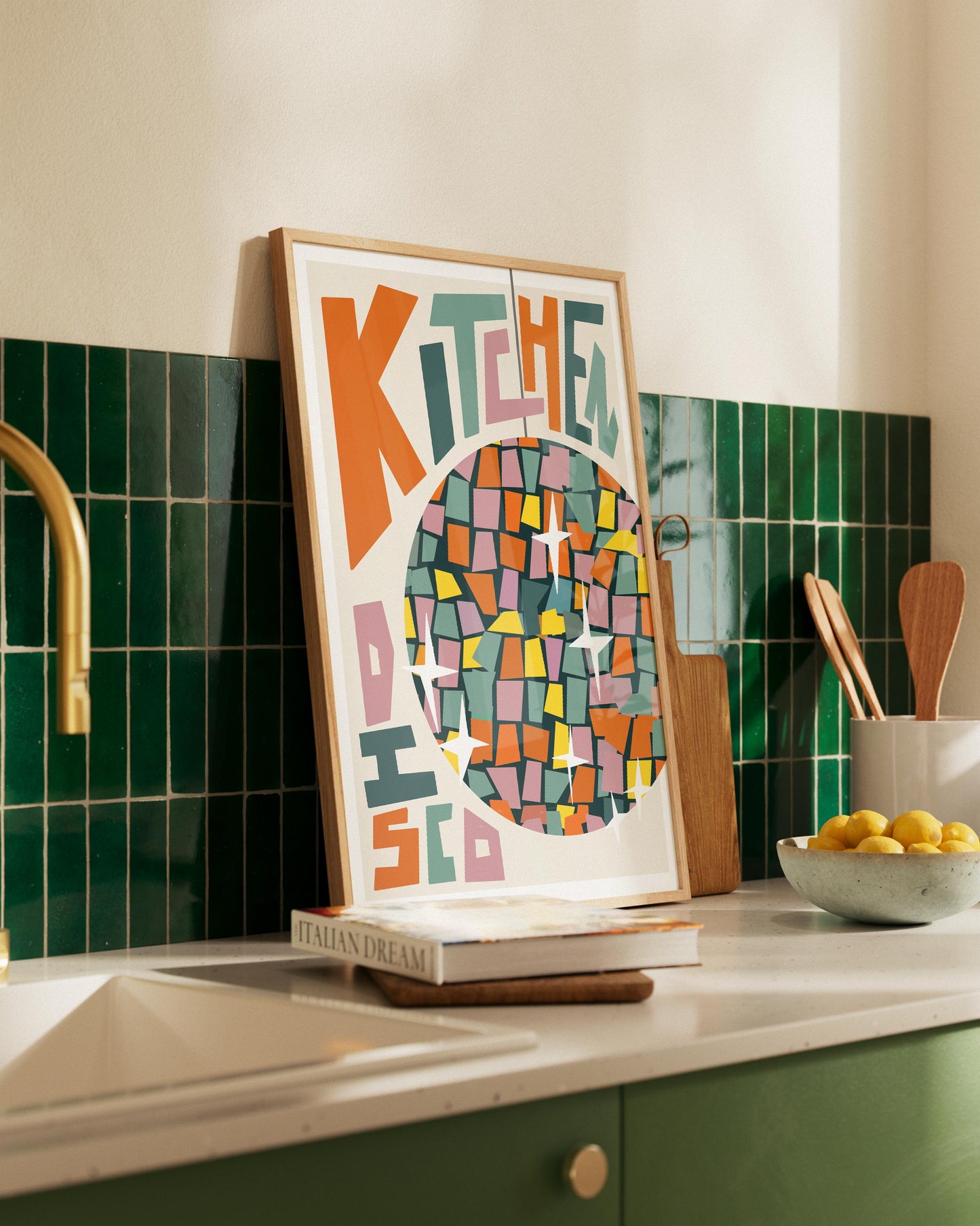 Kitchen Disco Art Print