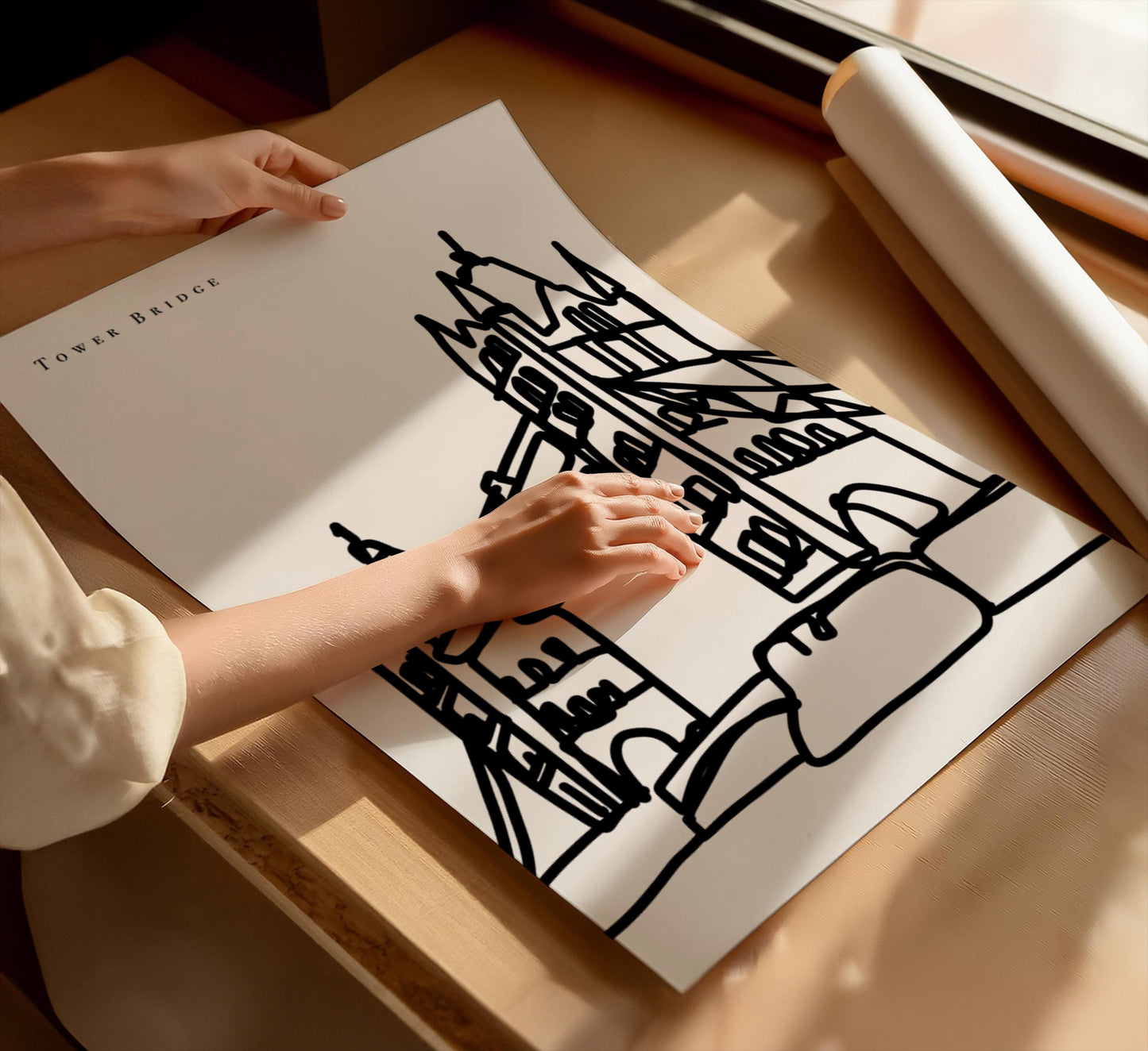 London Tower Bridge Art Print