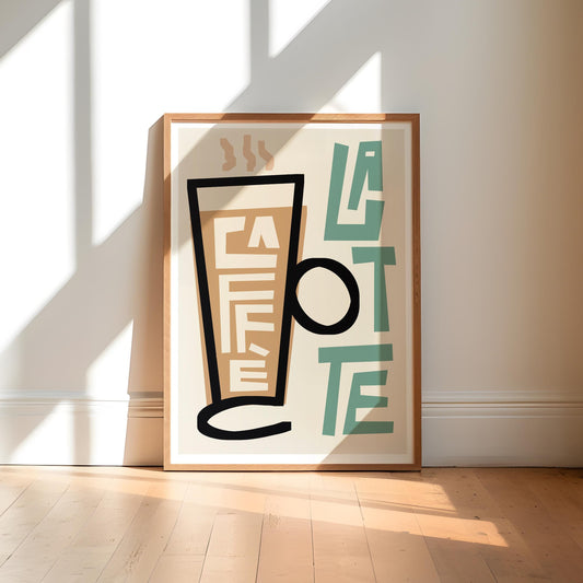 Coffee Art Print