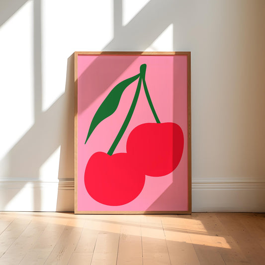 Cherries Art Print