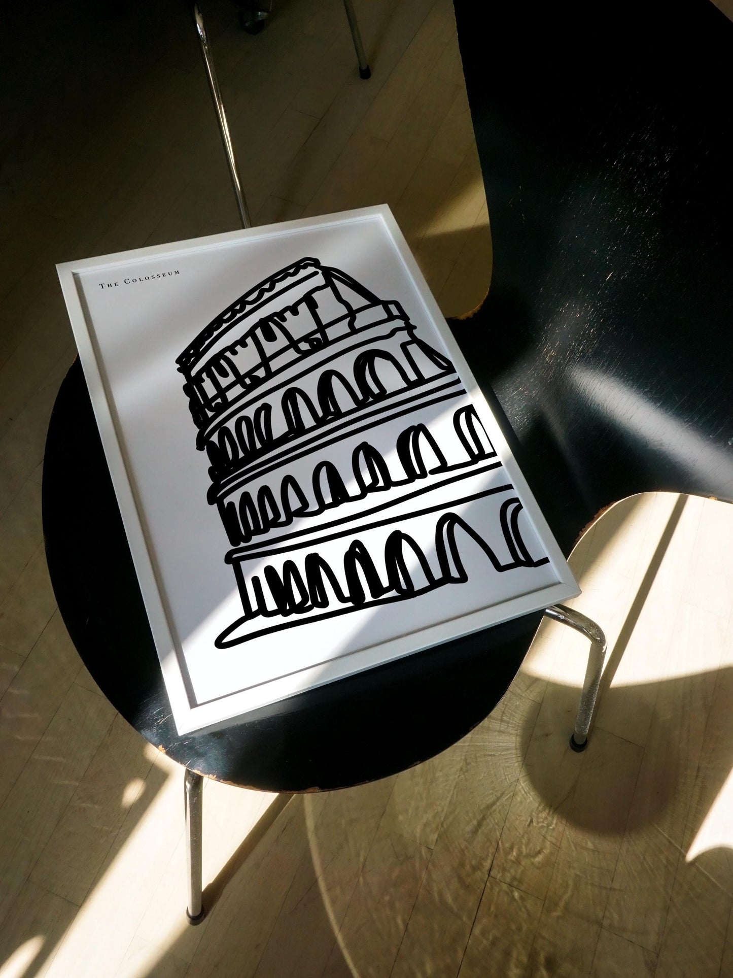 Rome Black and White Art Print