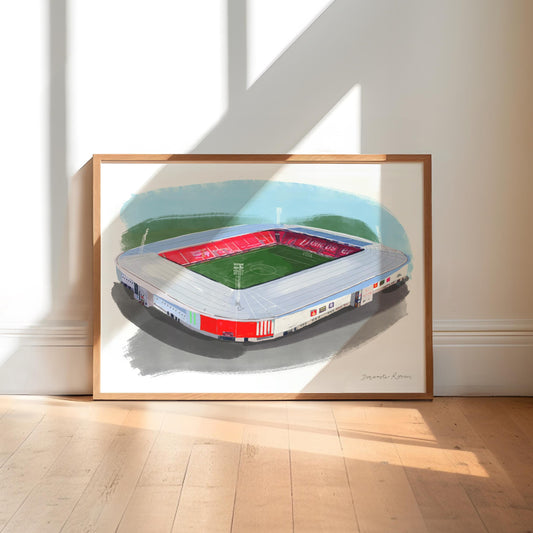 Doncaster Rovers Art Print