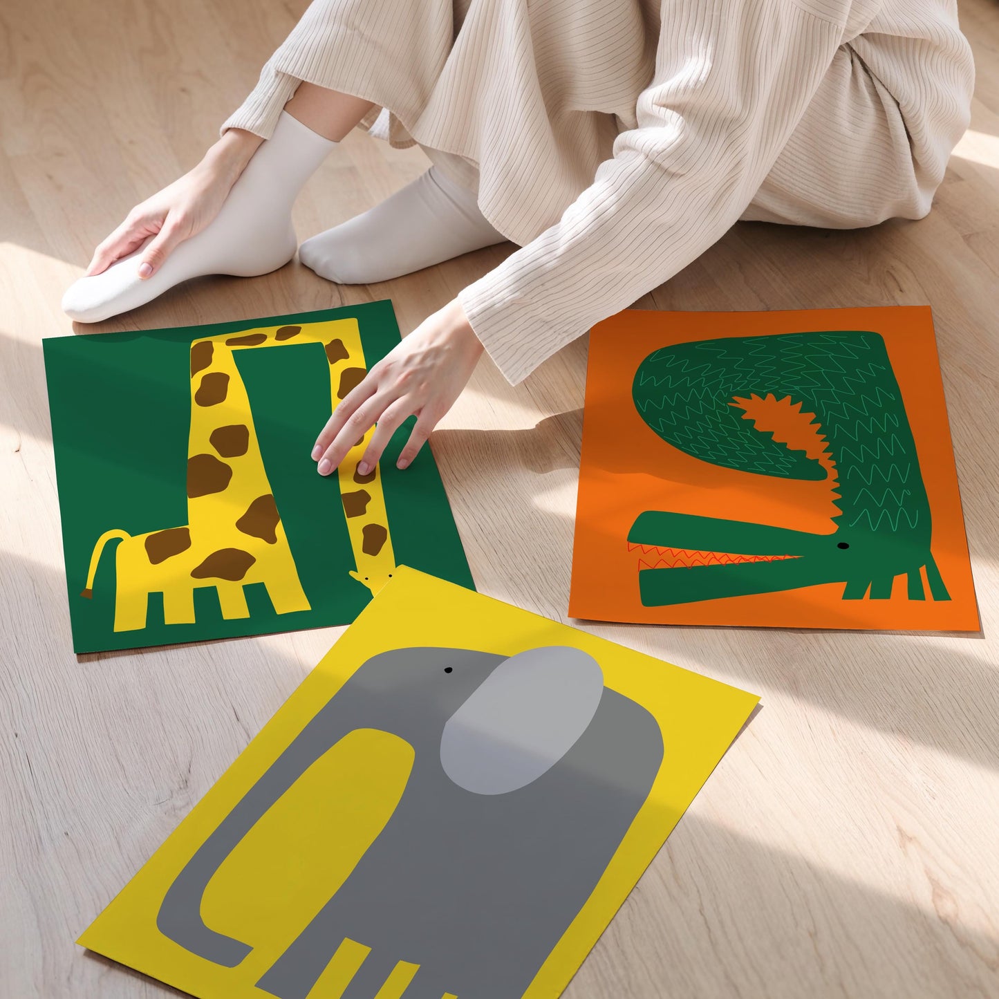 Childrens Wall Art Set of 3