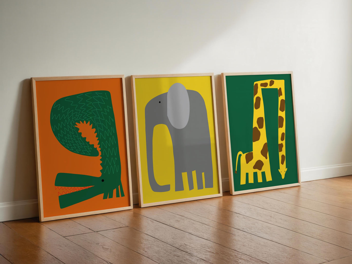 Childrens Wall Art Set of 3