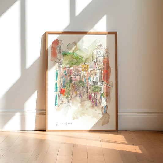Guildford Art Print