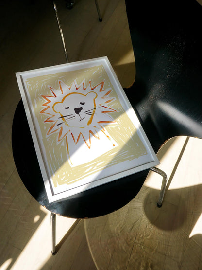 Lion Art Print