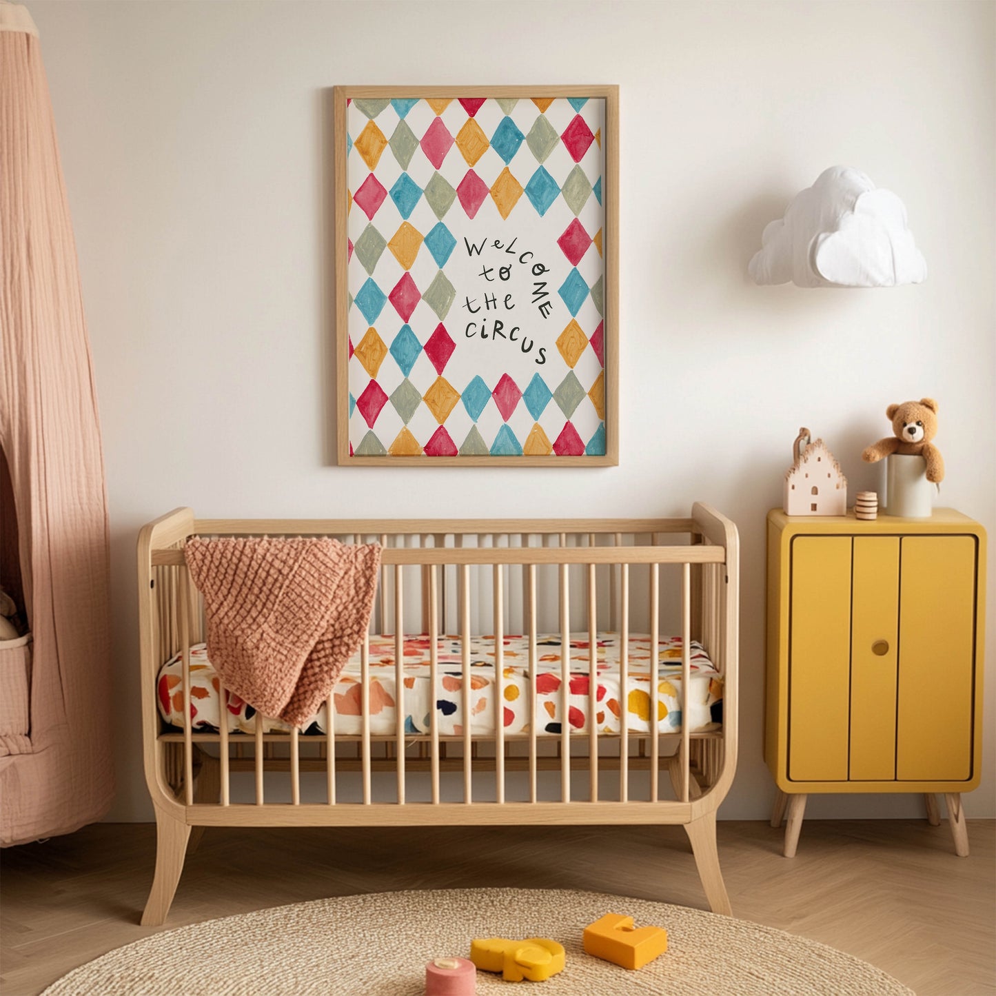 Welcome To The Circus Art Print