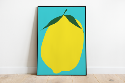 Giant Lemon Art Print