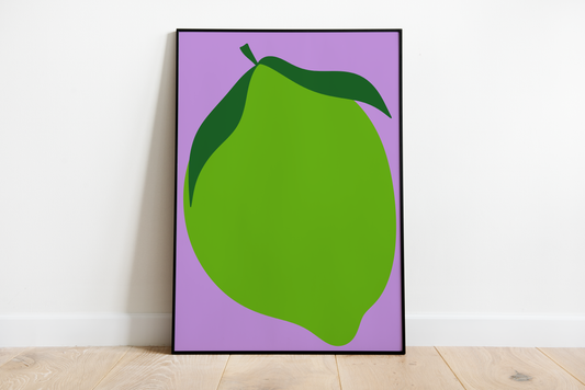 Giant Lime Art Print