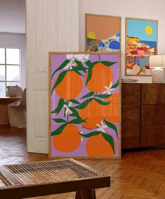 Orange Wall Art