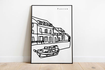 Padstow Art Print