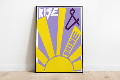 Sun Art Print