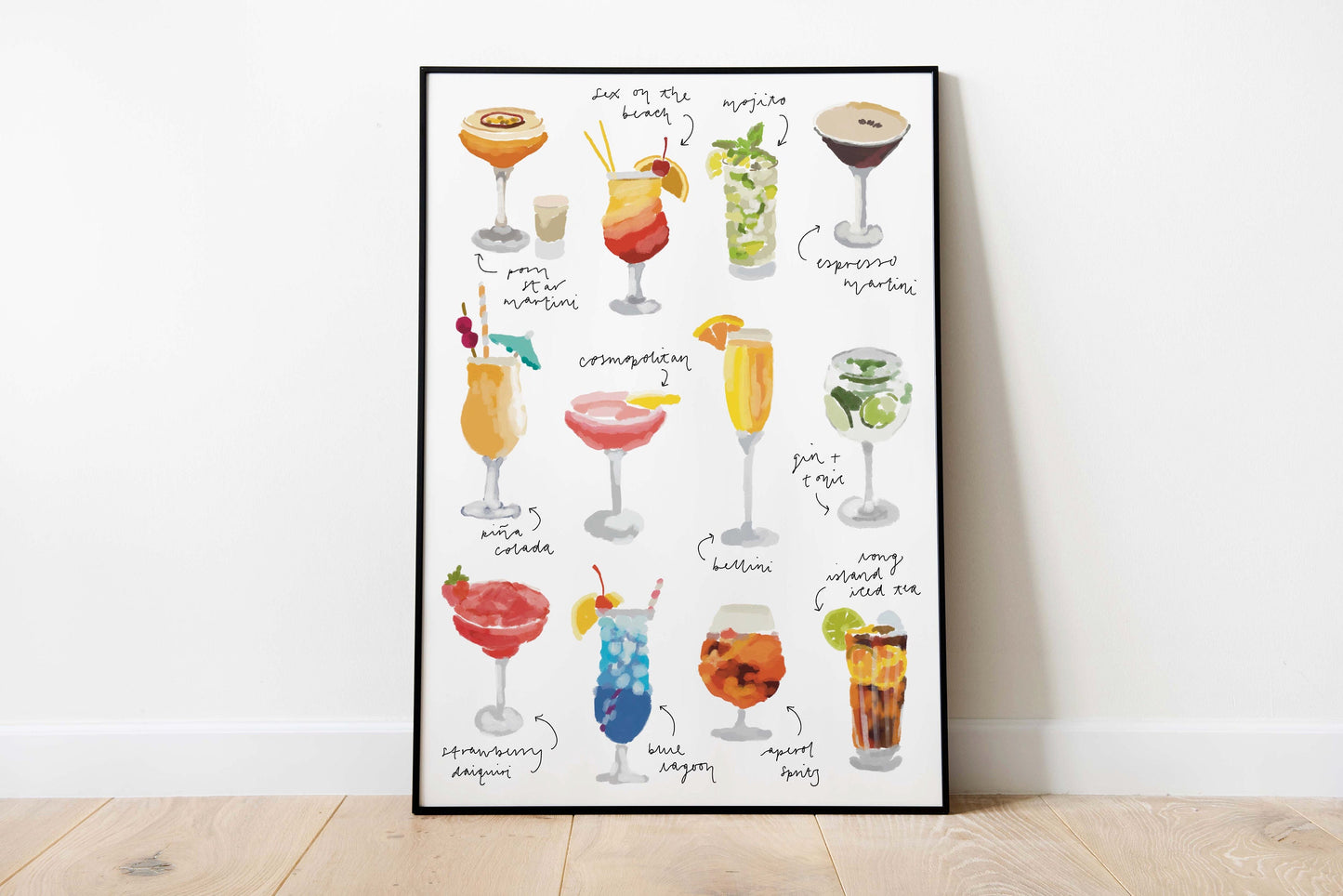 Classic Cocktail Art Print