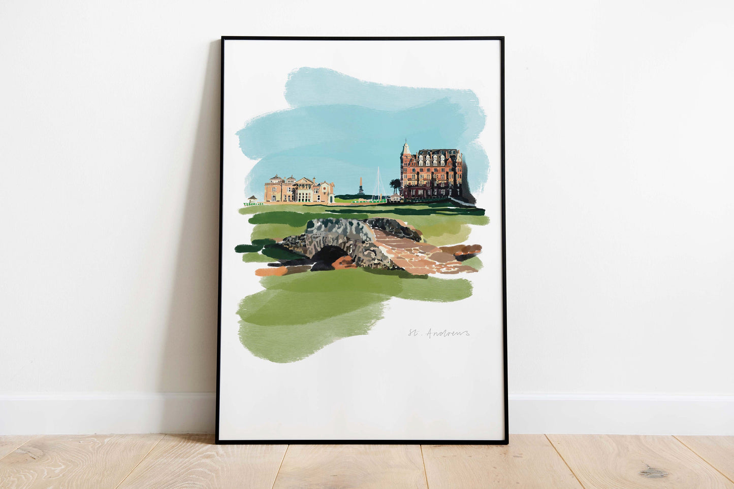 St Andrews Golf Art Print