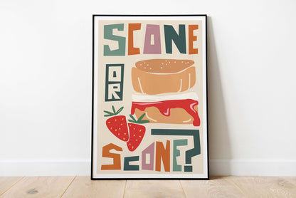 Scone Art Print