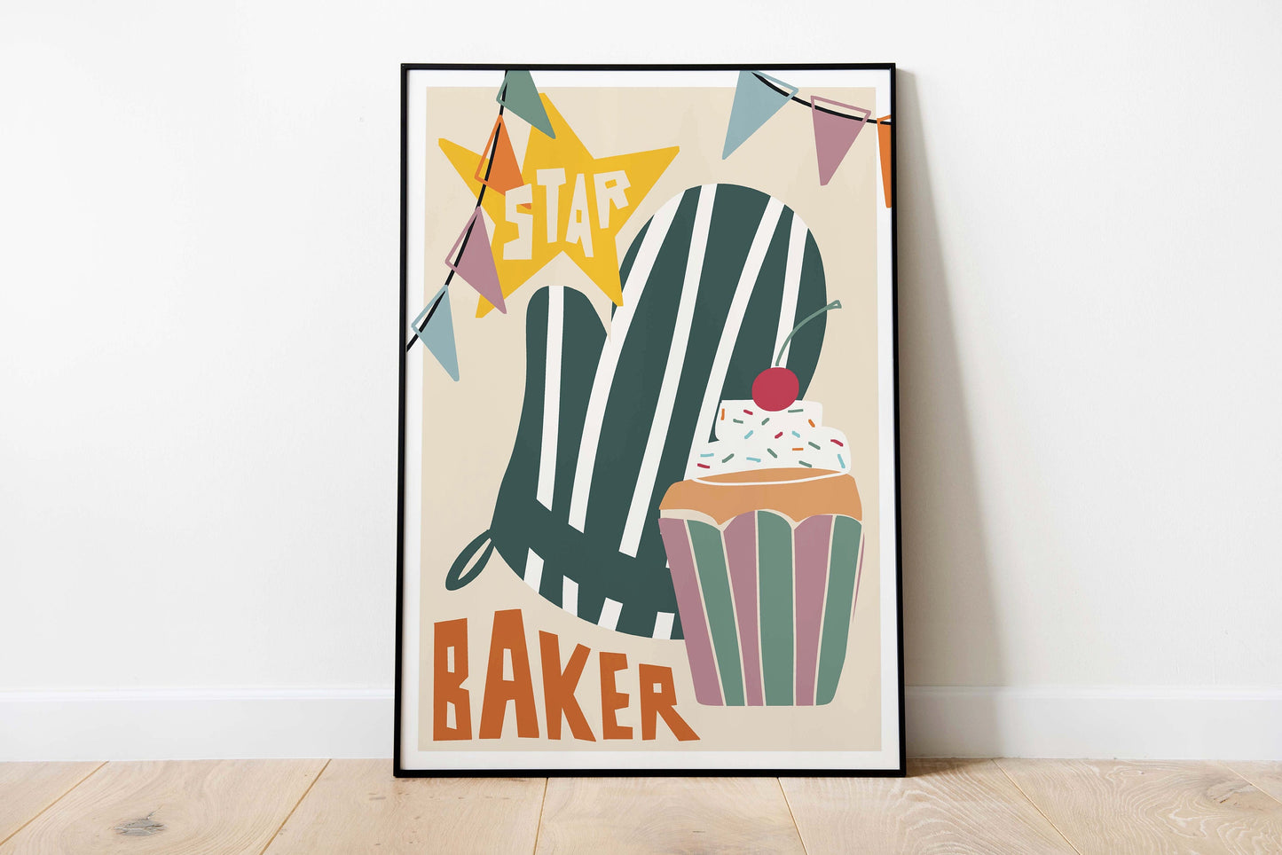 Star Baker Art Print