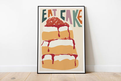 Cake Art Print