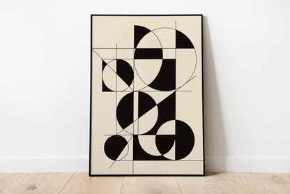 Scandi Geometric Print