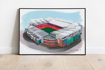 Manchester United Art Print