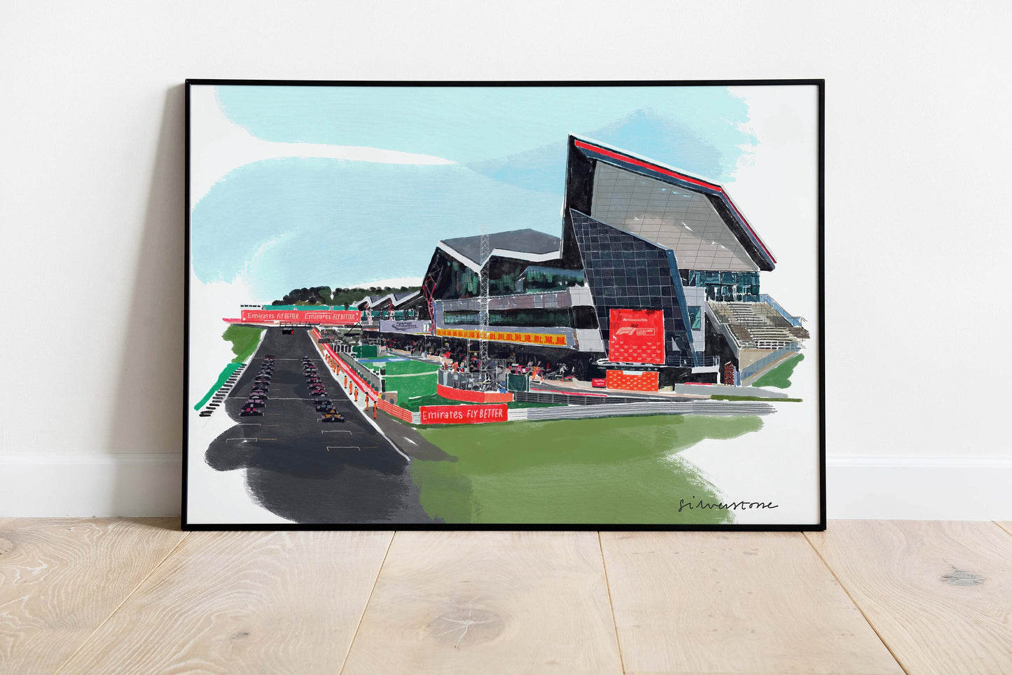 Silverstone Art Print