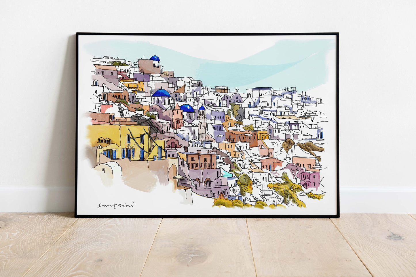 Greece Art Print