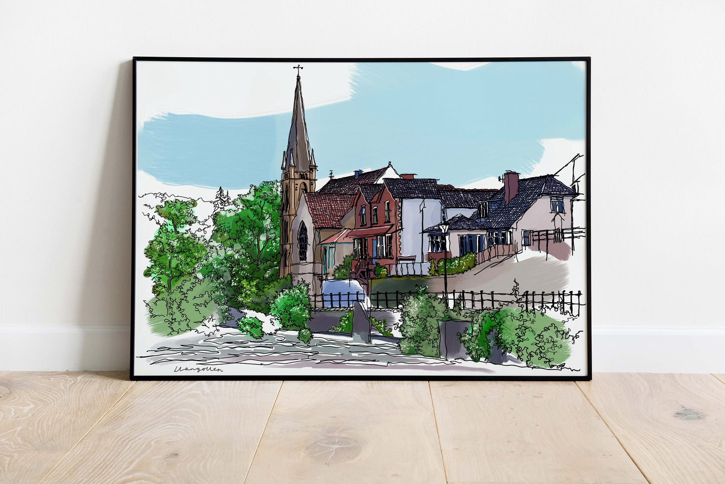 Llangollen Art Print